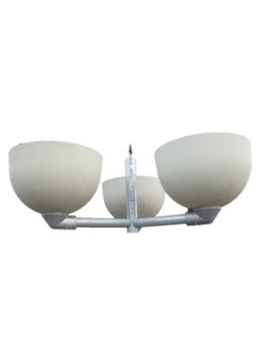 3 industri lampe, uplight fra siden